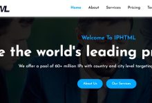 IPHTML: Pure and Reliable IP Proxy Tool – Save Time Like a Pro-Custom E-commerce Solutions for High-Quality Designer-Inspired Fashion Replicas | Website Development, Dropshipping, Payment Integration for PayPal and Stripe, Ad Cloaking Services